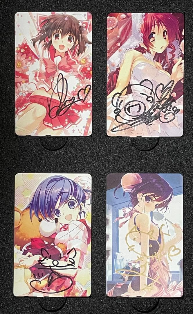 C87 コミケ ToHeart2 10周年記念 声優直筆サイン入り カードセット