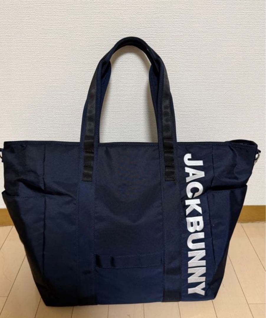 JACKBUNNY ネイビー トートバッグ