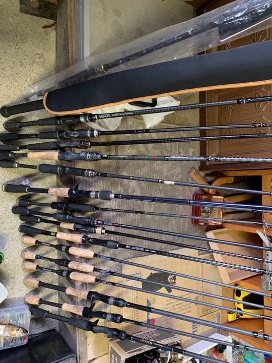 バス釣り引退セット　ロッド・リール　個別売り可能