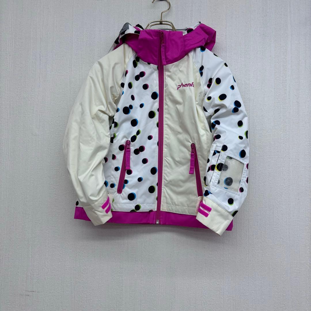 美品⭐️ フェニックス phenix ドット柄 スキーウェア キッズ 上下セット