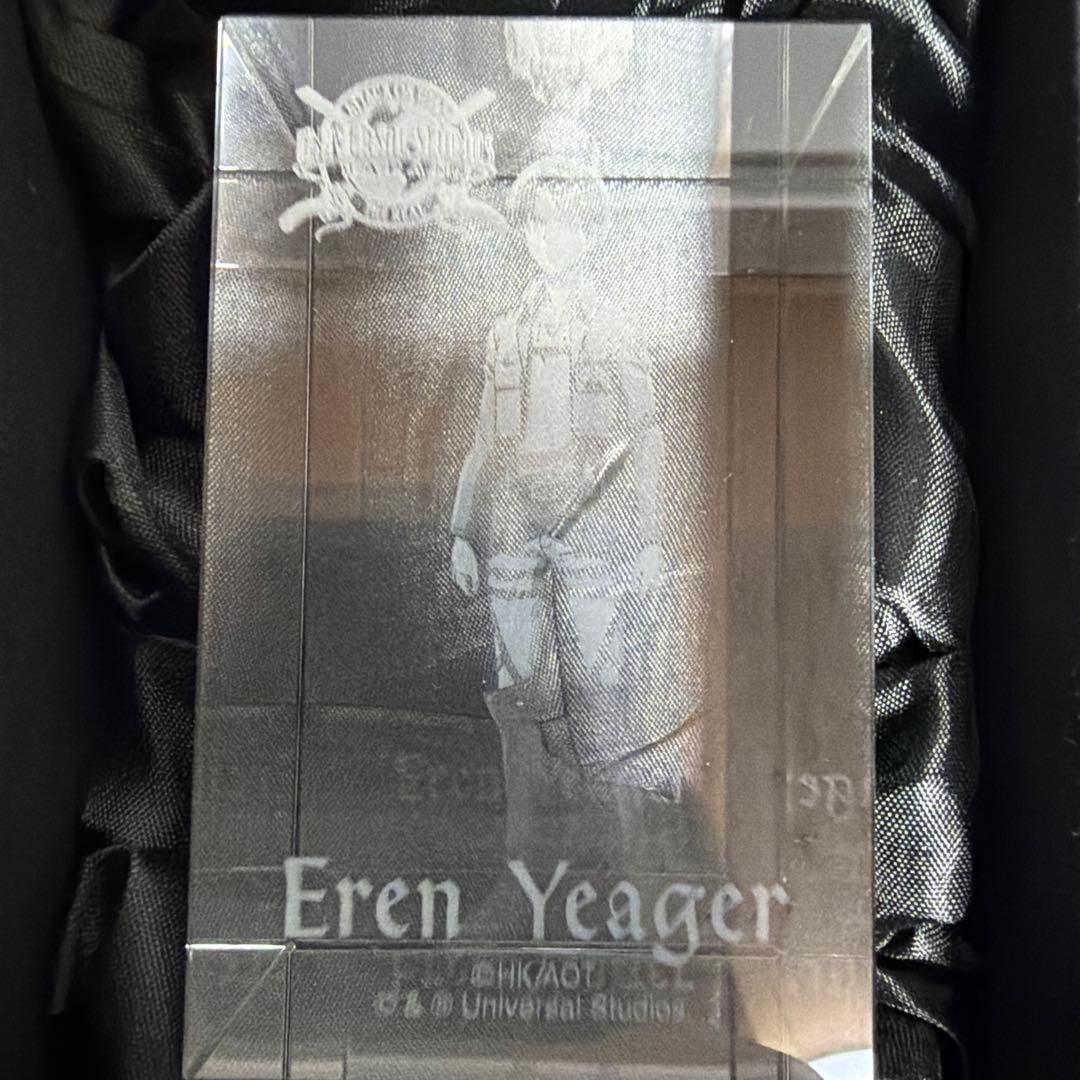 リヴァイ&エレンクリスタルガラス