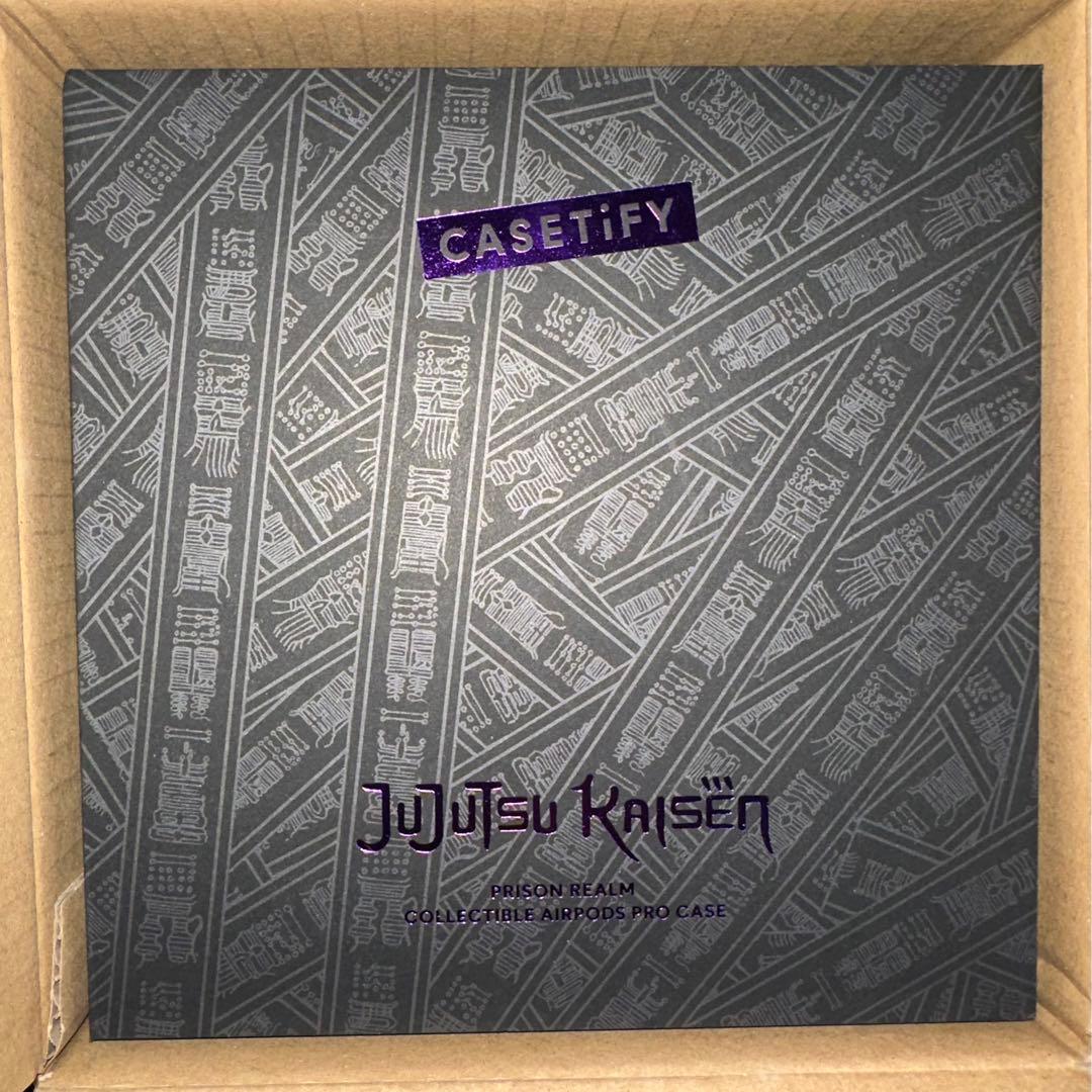 呪術廻戦 CASETiFY 獄門疆 AirPods ケース 五条悟