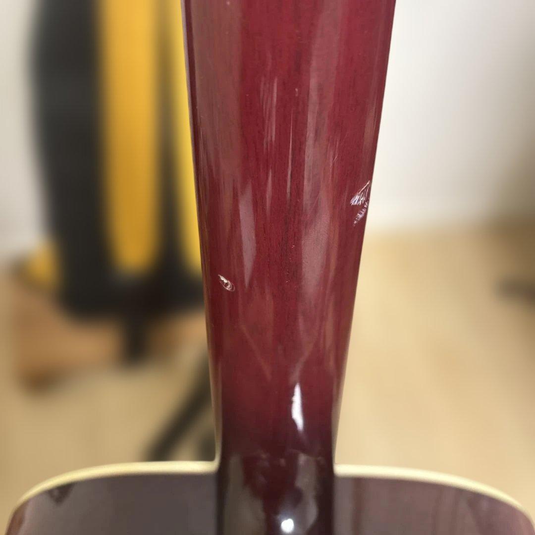 James J-300A アコースティックギター レッドグラデーション