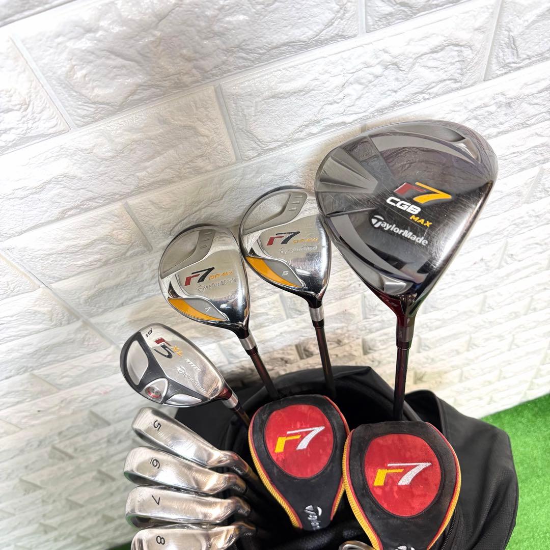 ゴルフセット　豪華　テーラーメイド　r7 ラウンド仕様　フルセット　すぐ使える