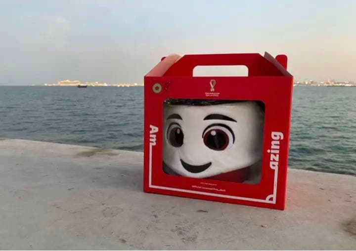 ライーブ La'eeb 帽子　カタールワールドカップ