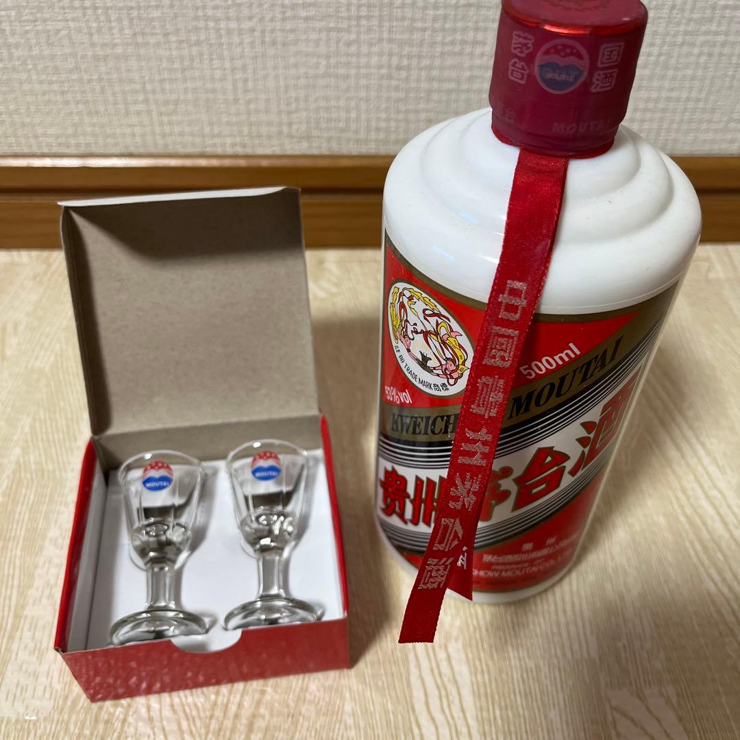貴州茅台酒(MOUTAI)2017 500ml グラス2個付き