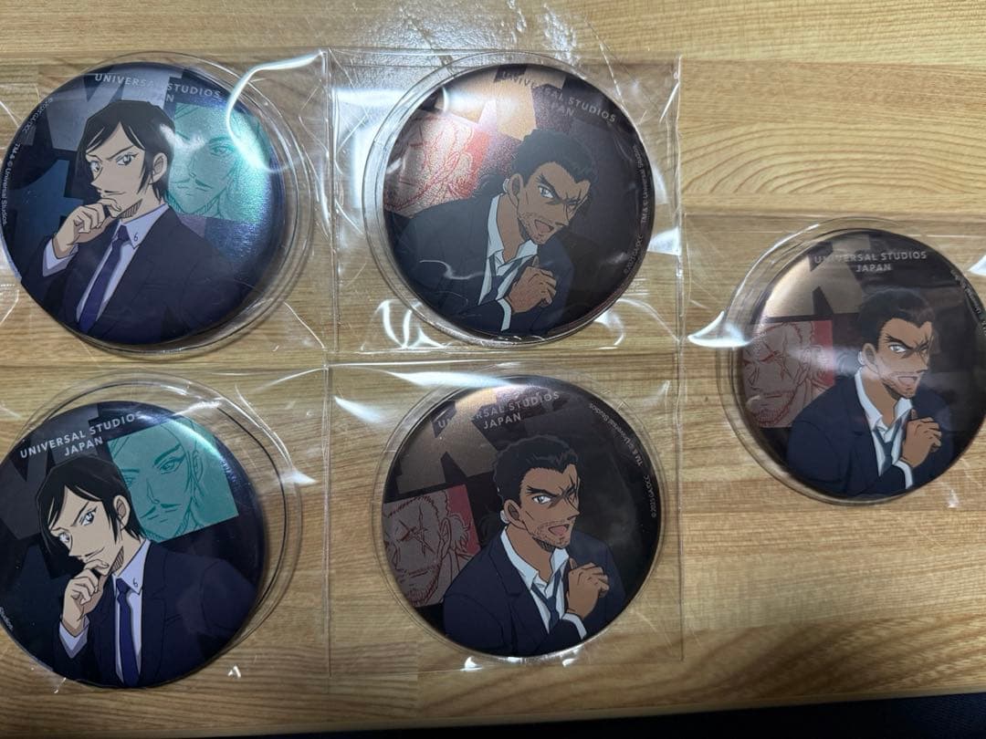 USJ 名探偵コナン　缶バッチ