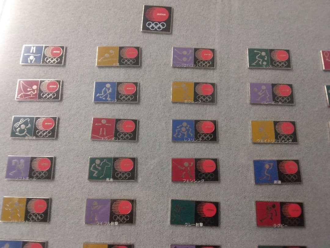 JAPANESE OLYMPIC COMMIITTEE　公式　　ピンバッチ