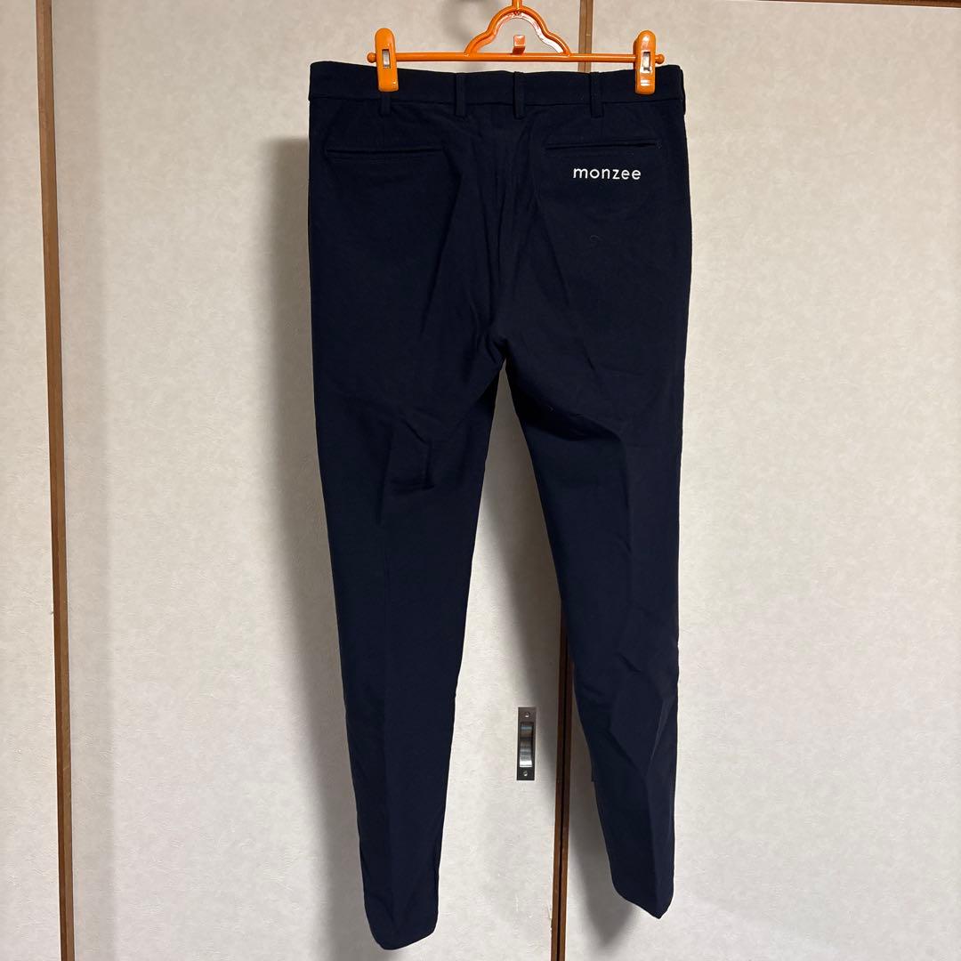 Monzee モンジー ウォームパンツ ゴルフ ネイビー
