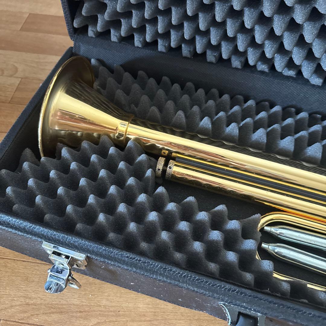 トランペット型ガスガン