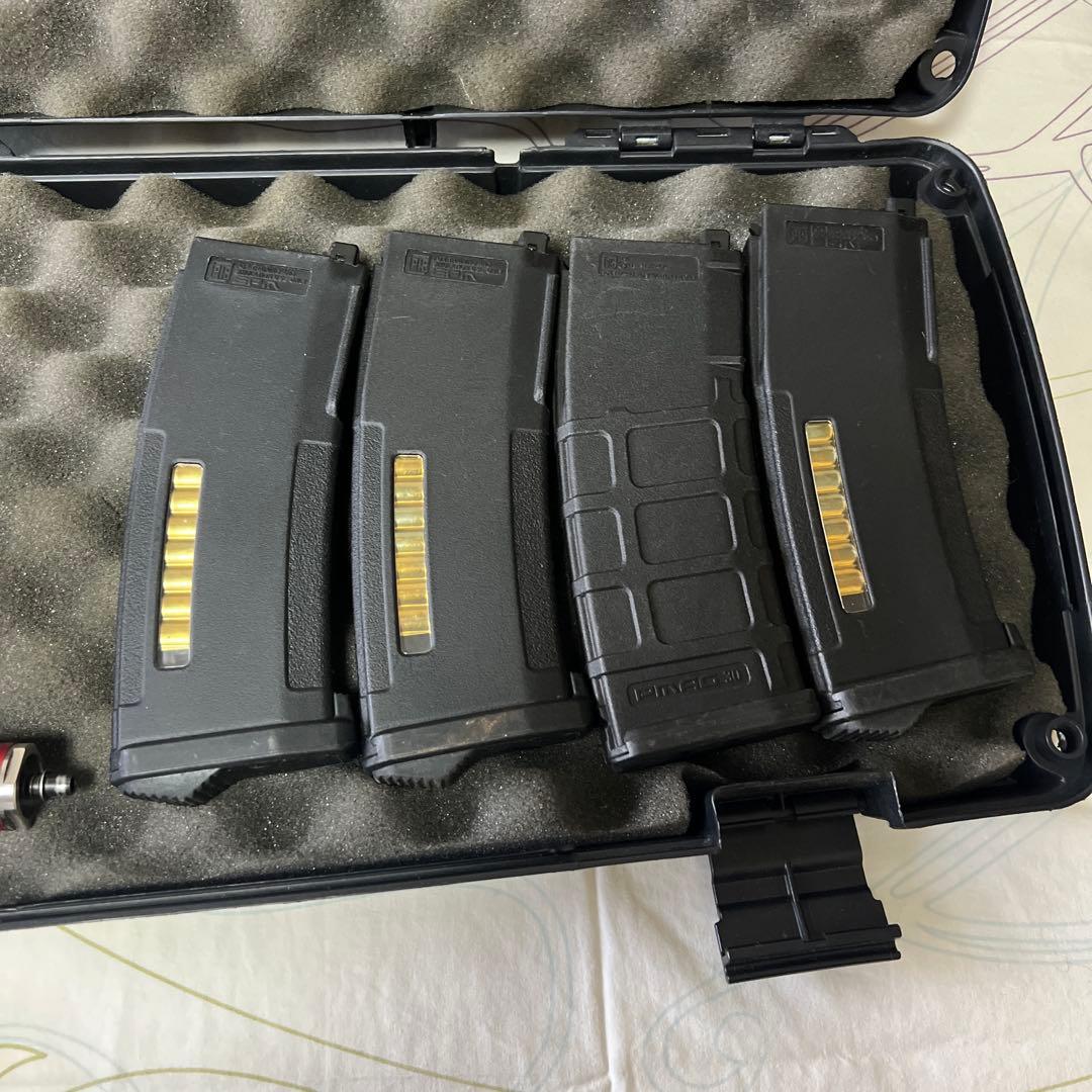 M4 トイガン 光学サイト付き ハードケース PTW すべてカスタマイズ