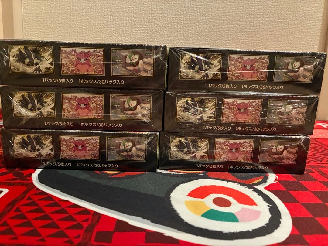 ポケカ ムニキスゼロ6BOX