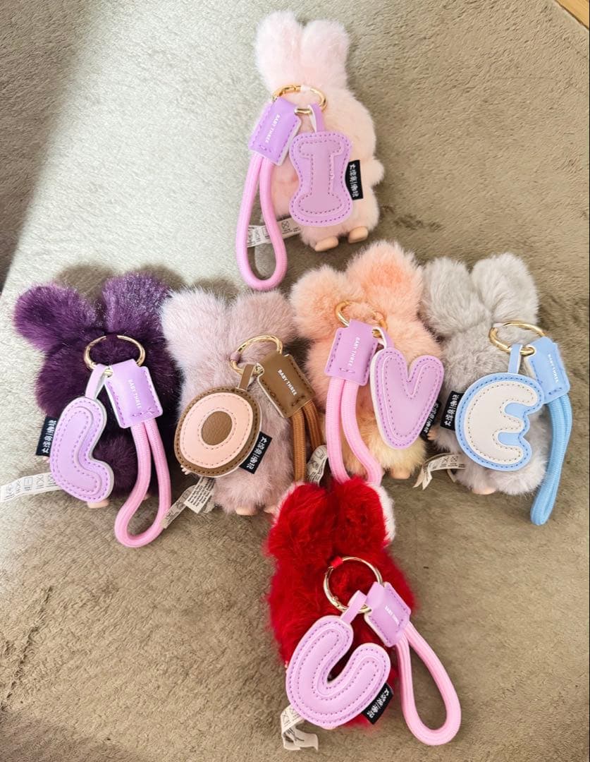 Baby three スーパーミニ イニシャル I LOVE U (リラおまけ)