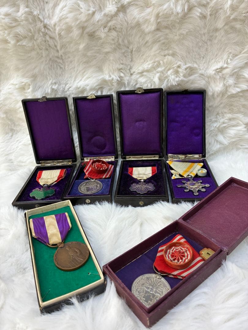 メダルと勲章のコレクション