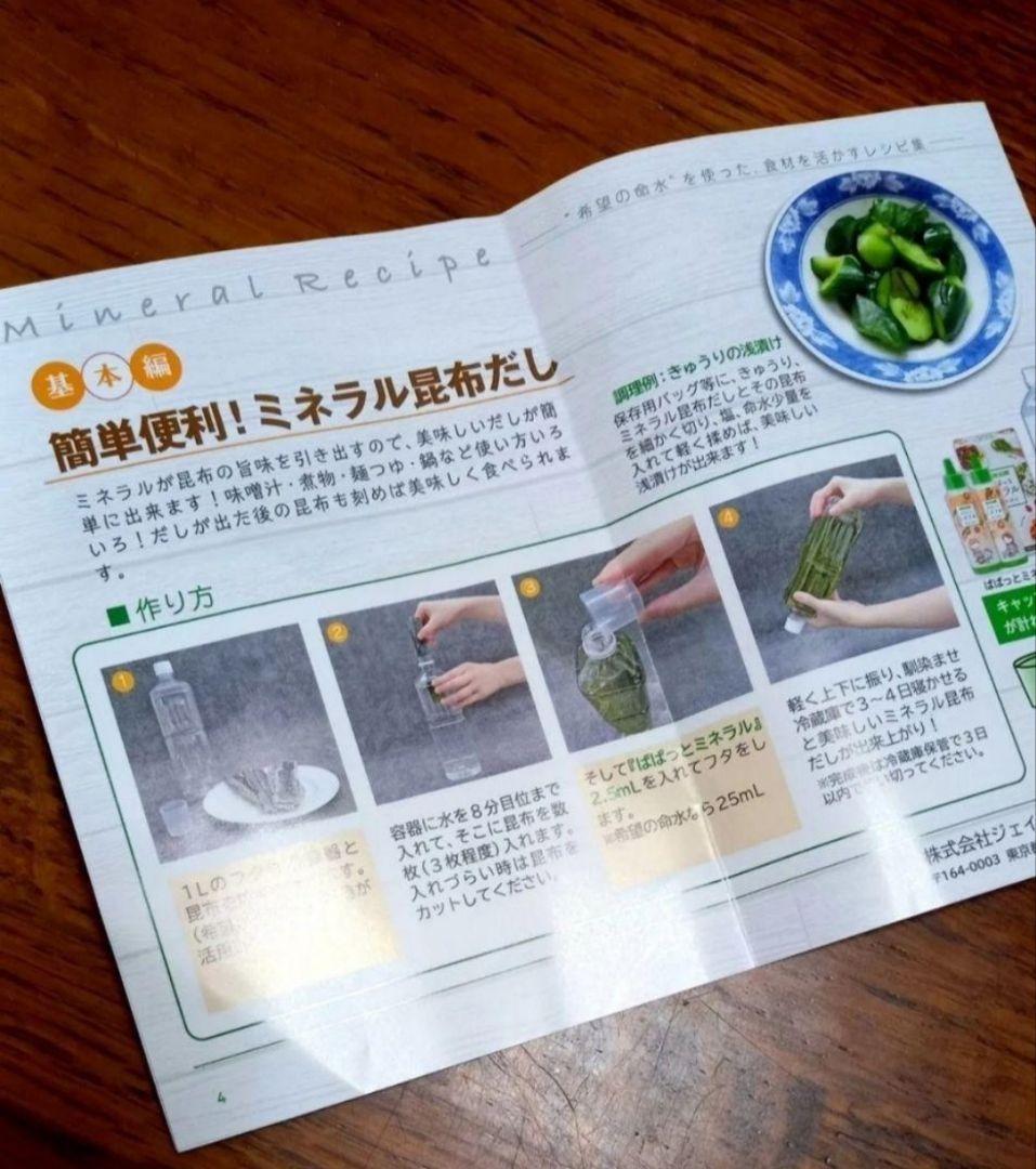 〈夏バテ対策〉ぱぱっとミネラル 100ml×2本×2箱