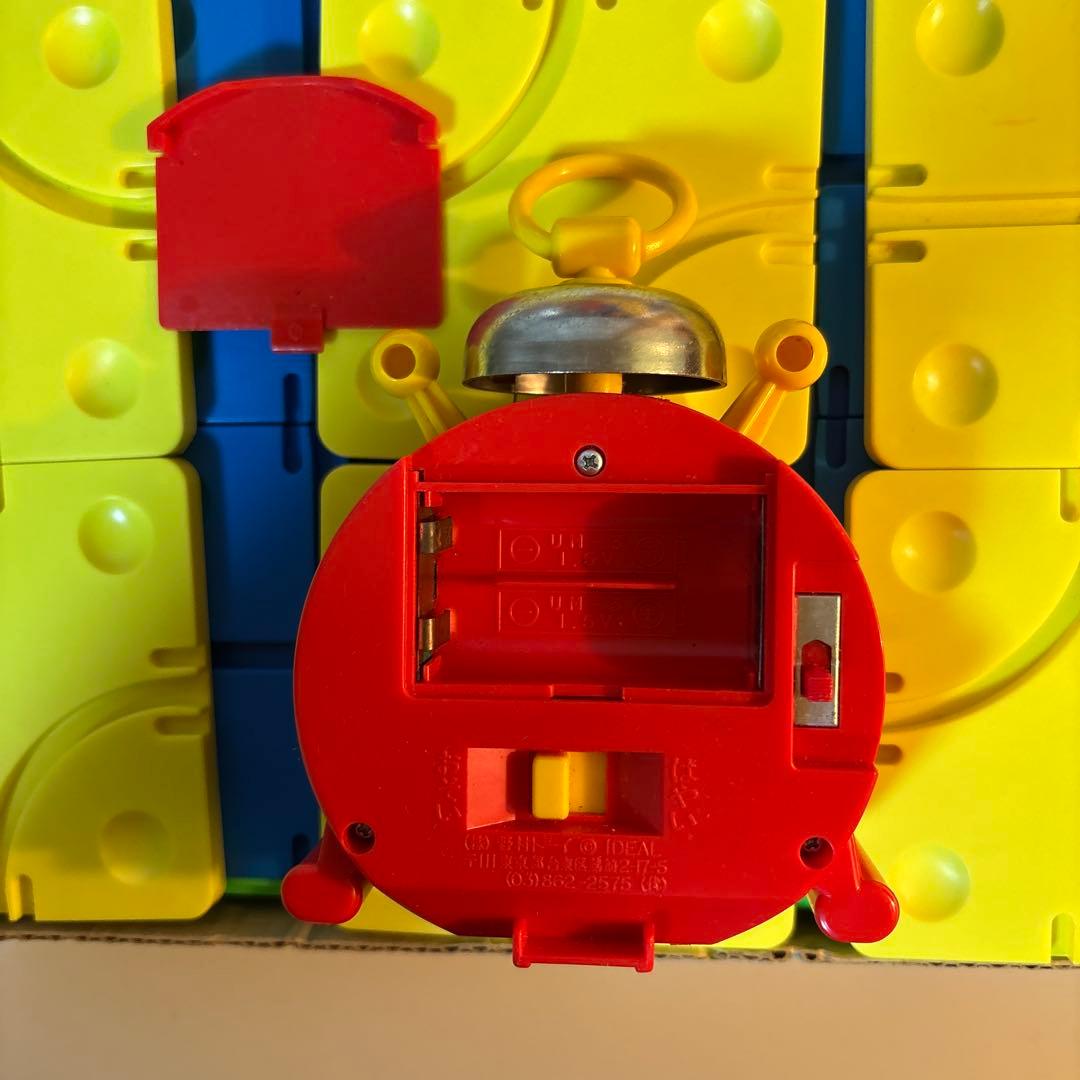 値下中 昭和レトロ 野村トーイ チクタクバンバン 赤い時計とパズルパーツ