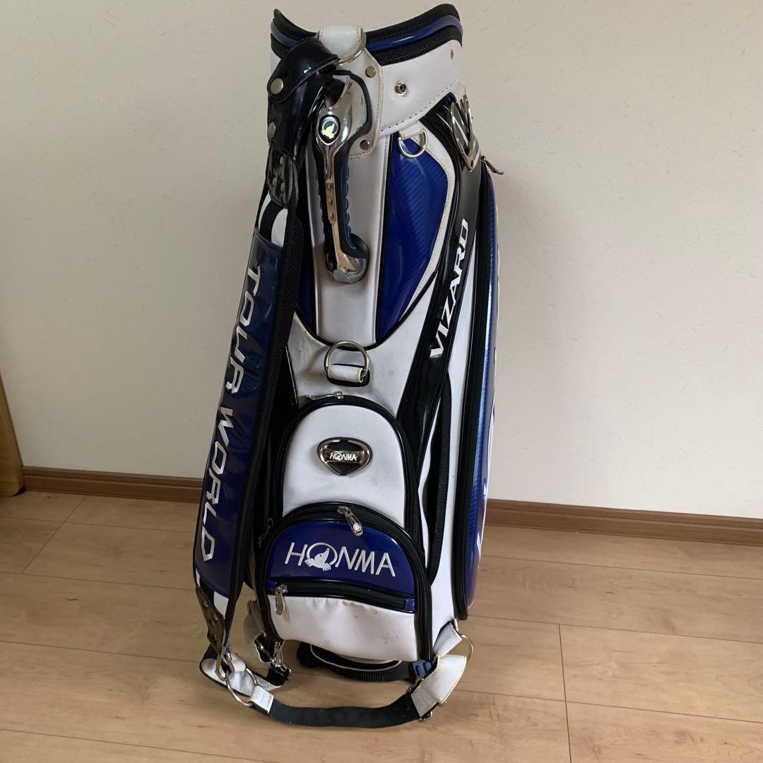 HONMA VIZARD キャディバッグ ツアーワールド　アイアンカバー付き