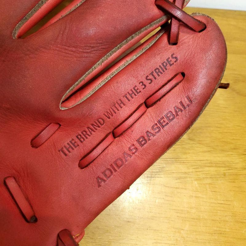 ADIDAS アディプロ 内海哲也モデル 限定デザイン アディダス 軟式グローブ