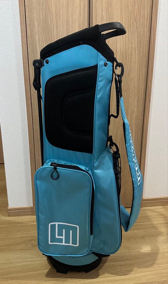 LOUDMOUTH キャディーバッグ　ライトブルー
