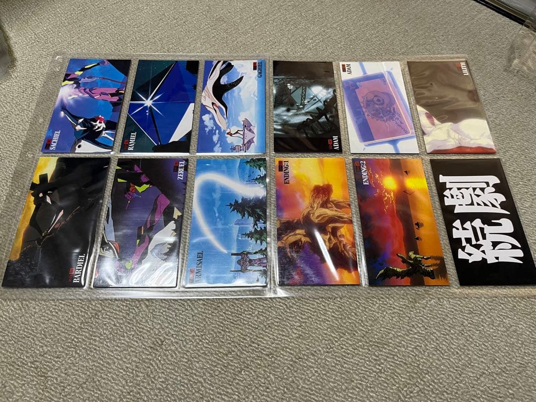 エヴァ カードダス ワイド 第壱集 セミコンプ