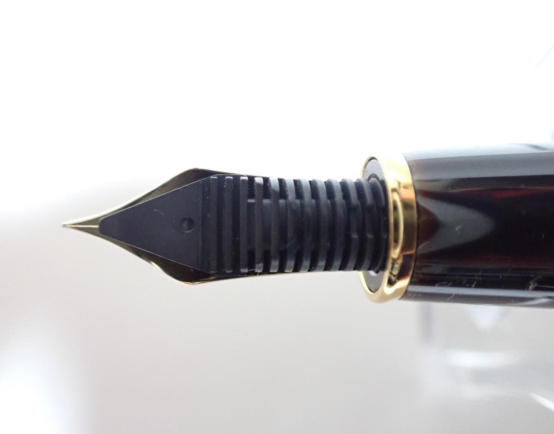 プラチナ 出雲 溜塗り 枇杷溜 外箱・木箱・説明書・付属品　全て揃い　新品完品