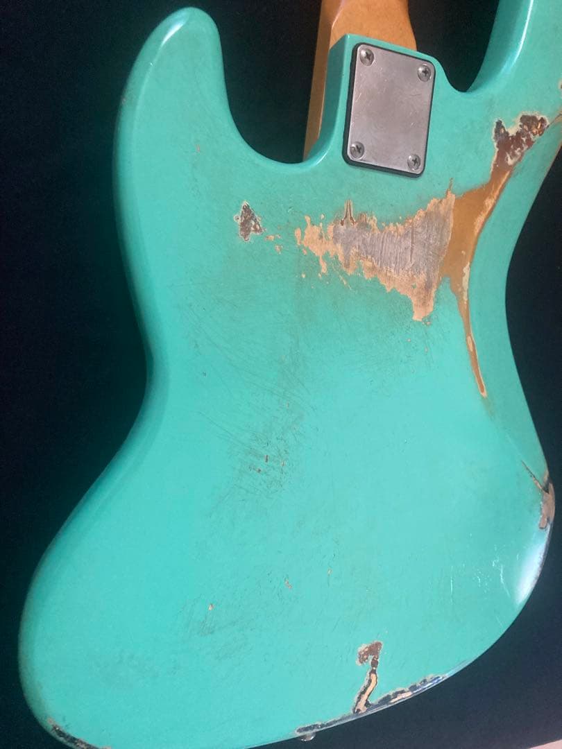 早い者勝ち　#15ジャズベースタイプ ニトロセルロースラッカー塗装