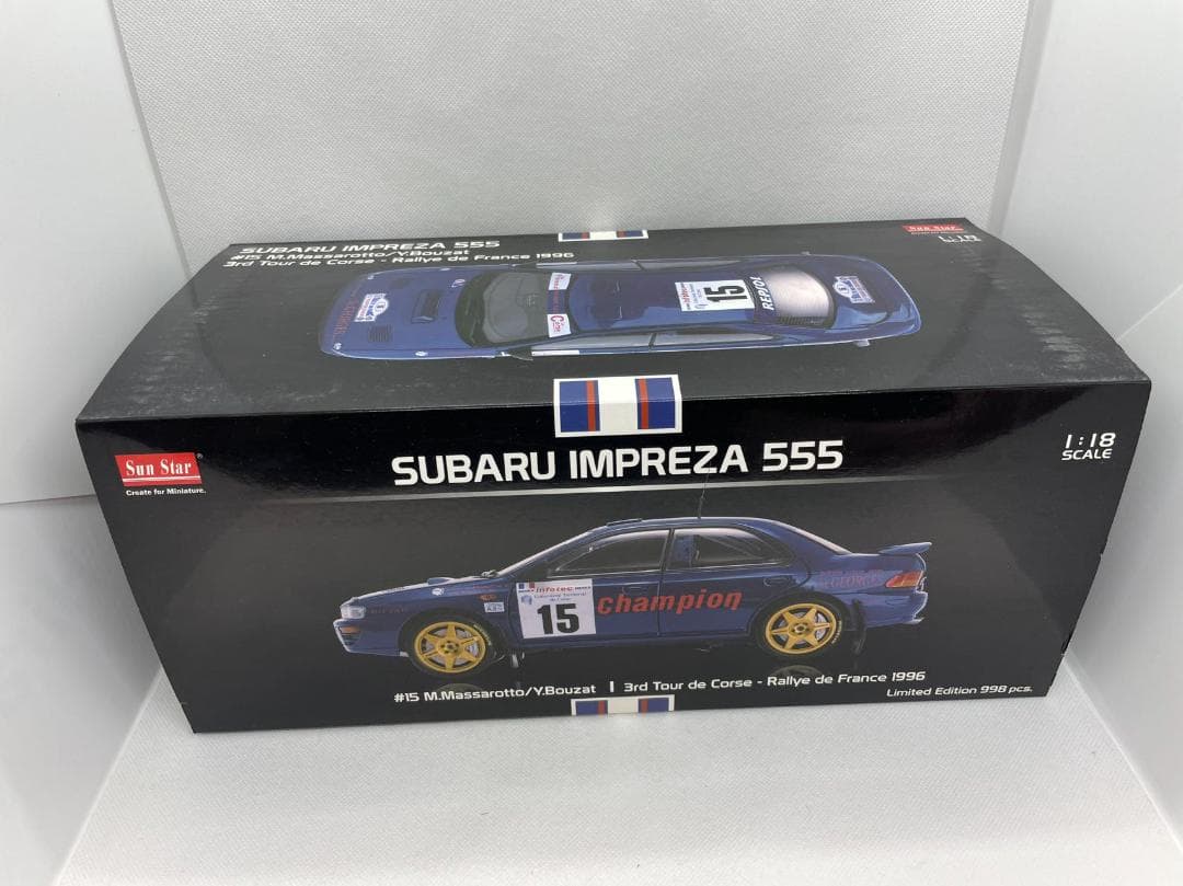 205-106 サンスター 1/18 スバル インプレッサ 555 #15