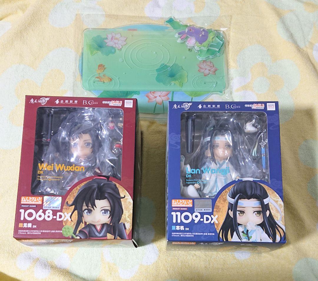 魔道祖師 ねんどろいど DX 魏無羨 藍忘機 テンセント特典 アクリルスタンド付