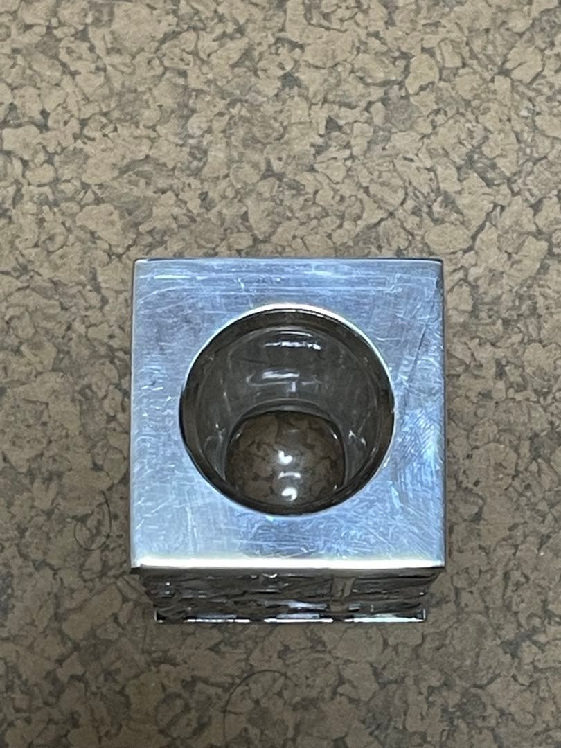 銀製　楊枝入れ　アンティーク