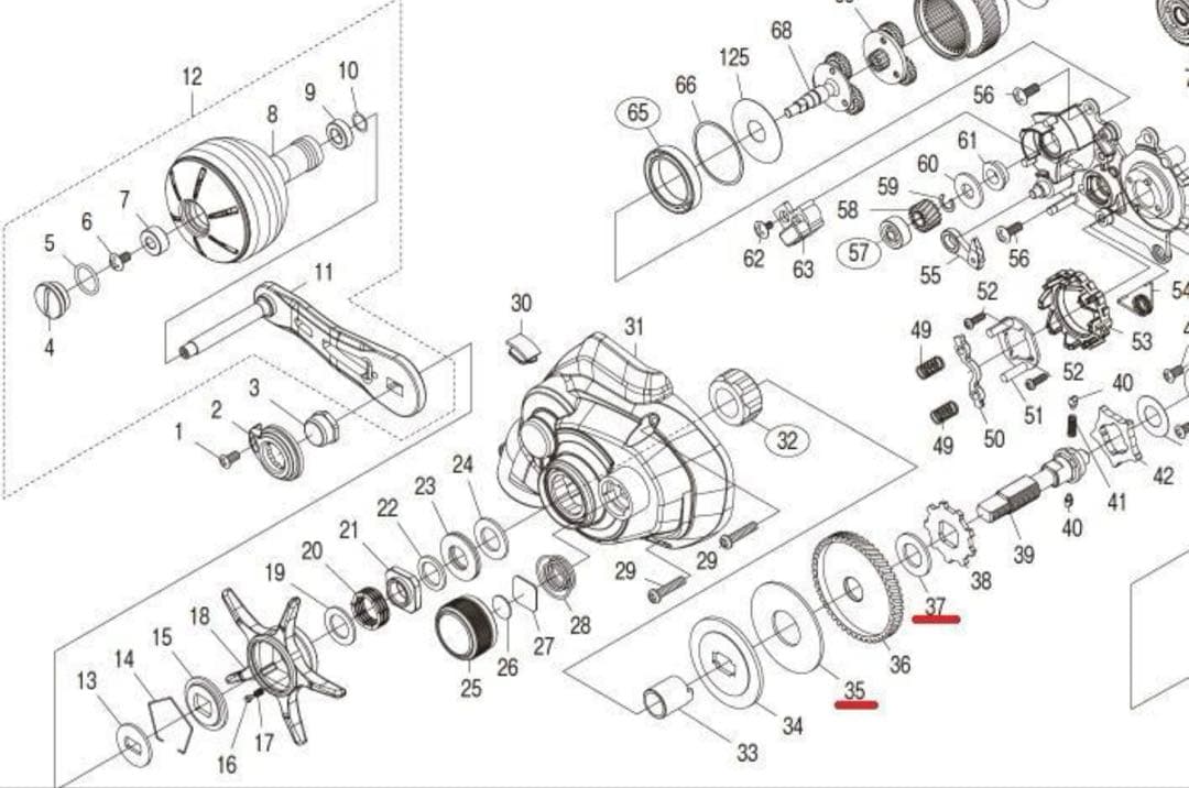 少量入荷予定！シマノフォースマスター200.201用 強化ドラグディスク3セット
