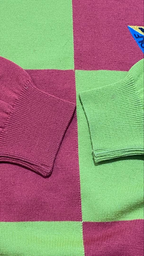 ミスタージュンコ・ゴルフ　デザインニット ウール　Lサイズ