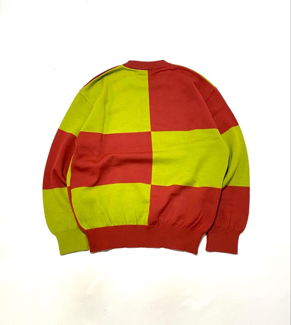 ミスタージュンコ・ゴルフ　デザインニット ウール　Lサイズ