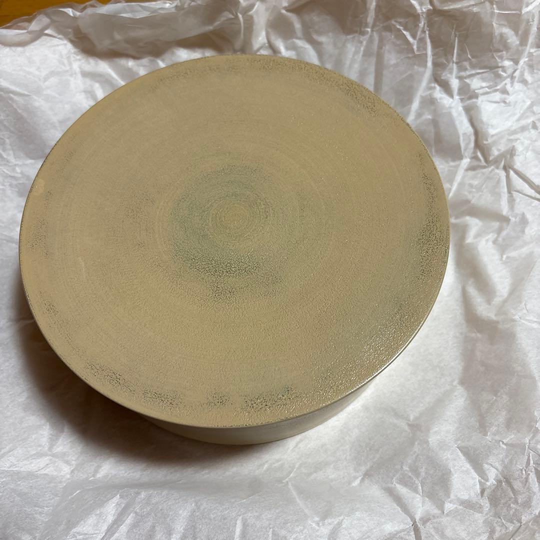 赤木明登さん作　銅羅鉢　小　白