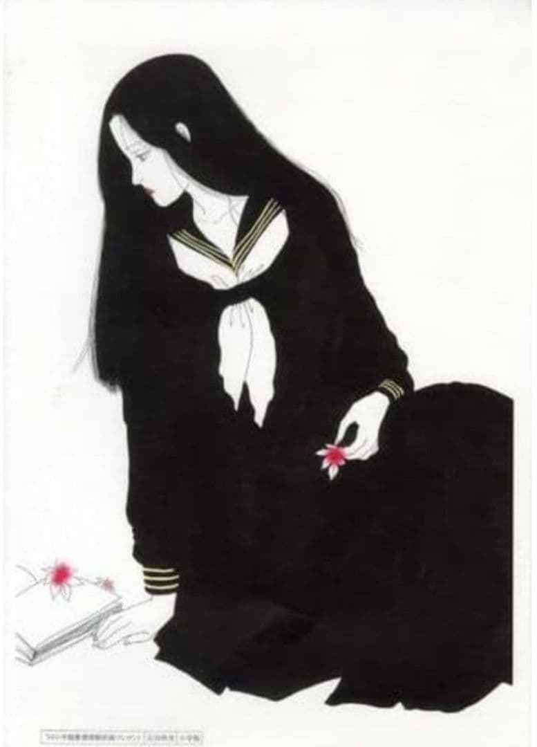 【懸賞 当選品】「吉祥天女 吉田秋生」複製原画 小学館叢書フェア