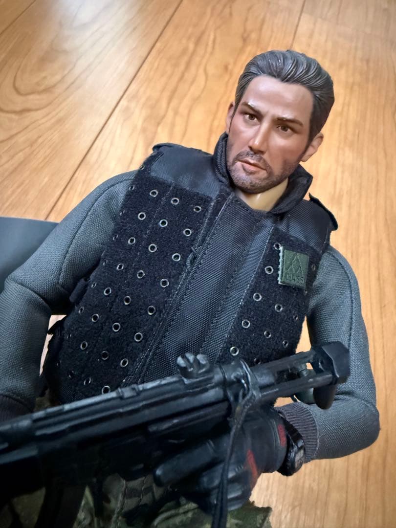 1/6 ホットトイズ 系 キアヌ・リーブス 似 カスタム オマケ付