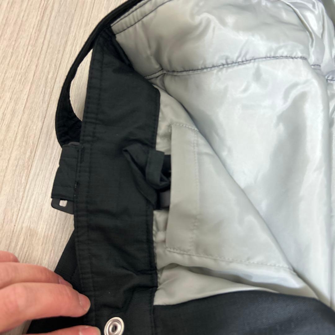 DESCENTE Move Sport 140 子ども用スキーウェア 黒/赤