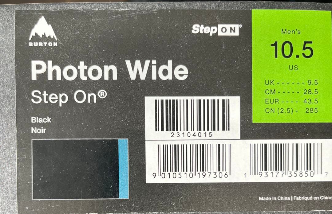 スノーボード Burton step on photon / genesis