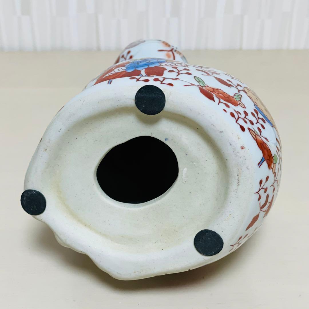 大型 古伊万里 金彩 色絵 猫 置物 陶器製 縁起物 アンティーク