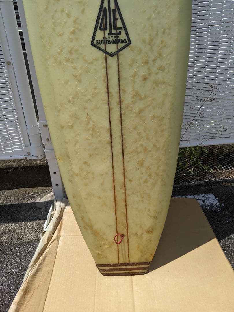 “ALE”LONG BOARD“9−10“/SINGLE-FIN VINTAGE