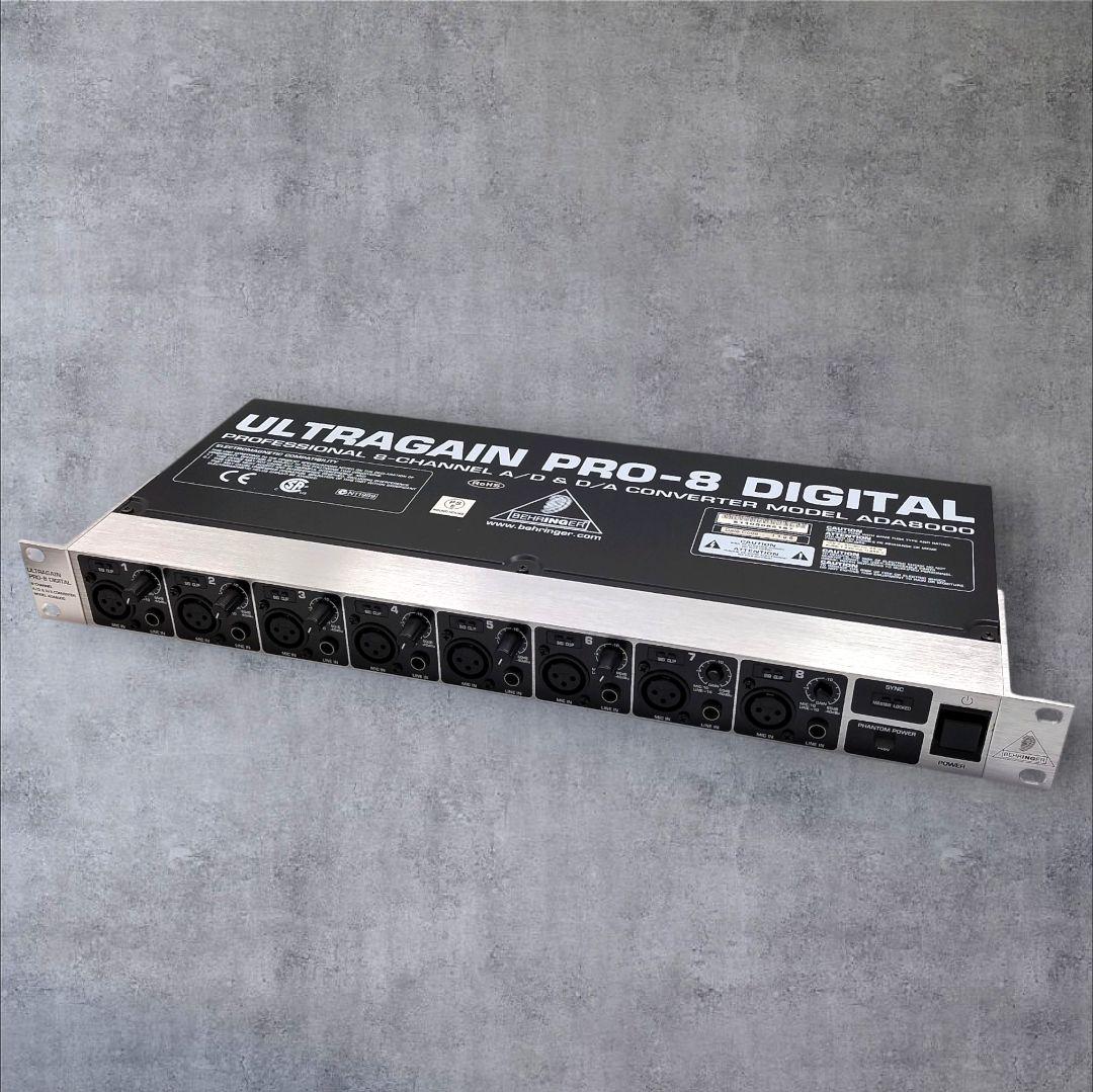 BEHRINGER ベリンガー ADA8000 AD/DA コンバータ 8ch