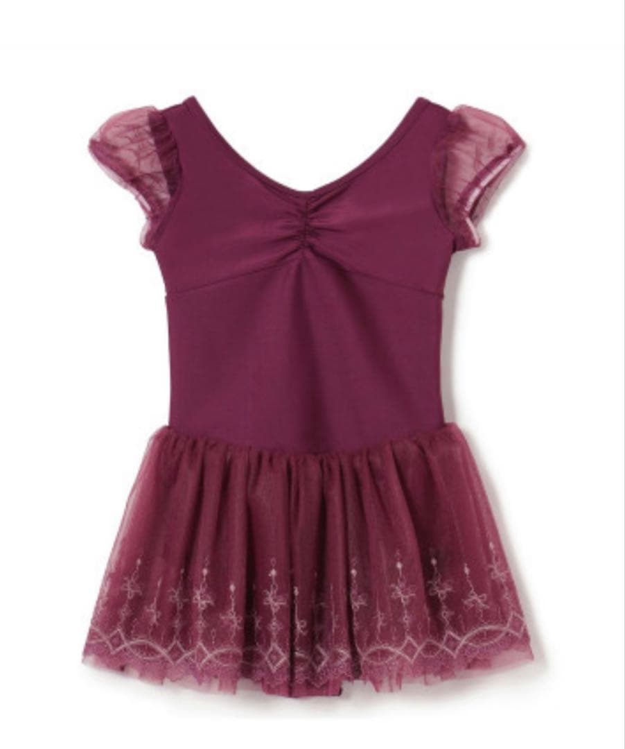 チャコット パープル バレエレオタード