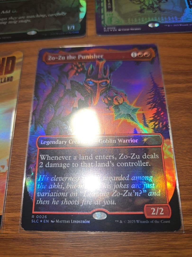 7枚セット■ボーダーレス　FOIL■ラノワールのエルフ　死者の原野　不毛の大地