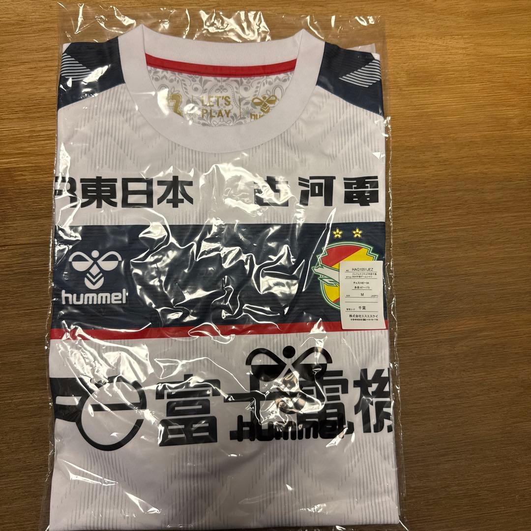 ジェフ千葉サッカーゲームシャツ半袖　サイズM