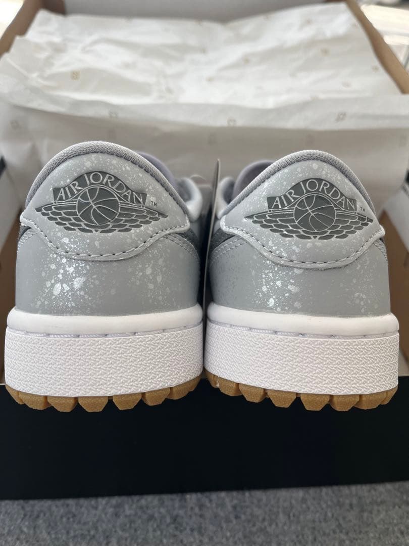 エア ジョーダン 1 LOW ゴルフ　ウルフグレー