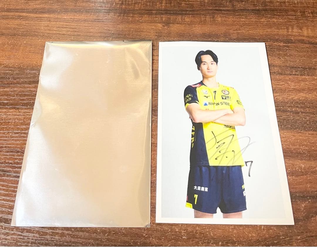 ブレイザーズシート限定特典　堺ブレイザーズ　高梨　健太　グッズ　直筆サイン入り！