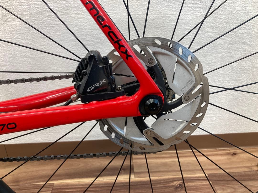 シクロクロス　エディメルクスエークロ70 52サイズ　カーボン製