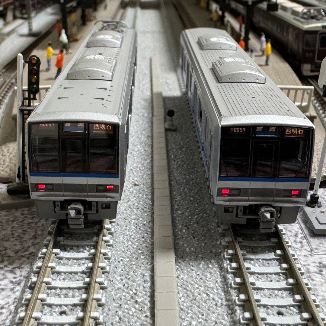 TOMIX 207系 旧塗装 量産先行車F1編成風 7両セット　鉄道模型