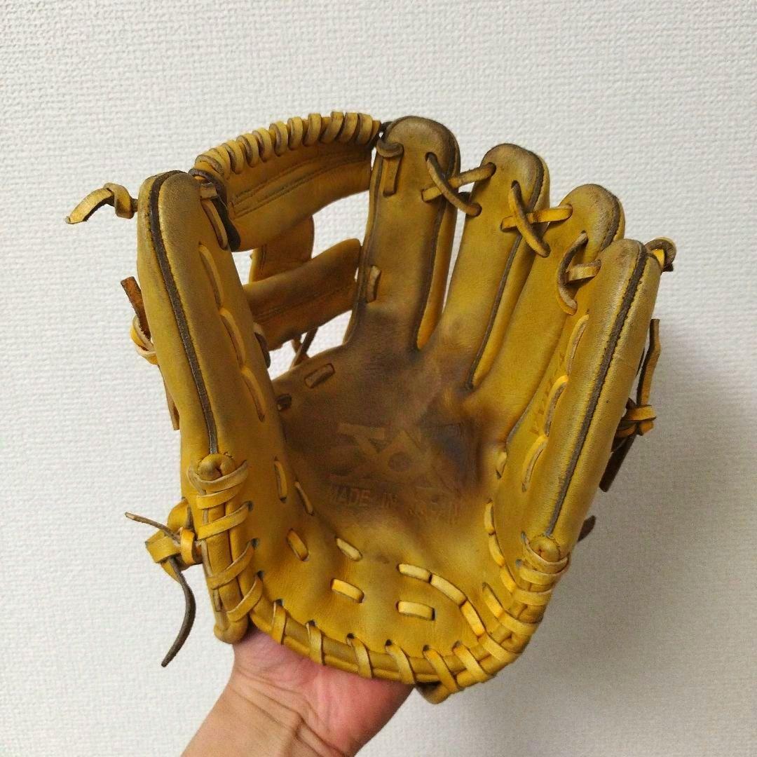 066 ヤマト 美品 型抜群 硬式兼軟式 内野手用グローブ