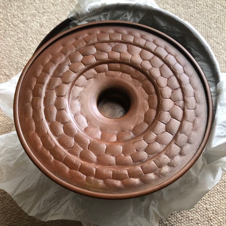 銅　極上　水注　木村清五郎　氏作　共箱入