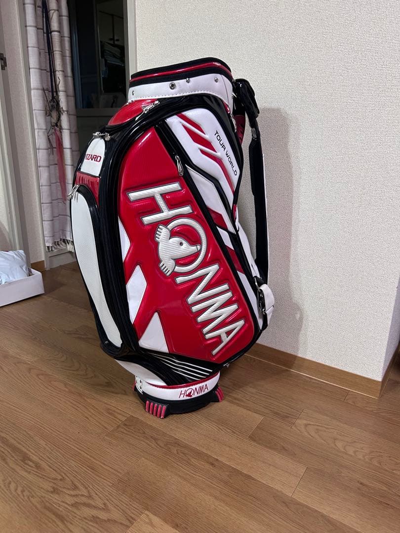 HONMA TOUR WORLD キャディバッグ レッド